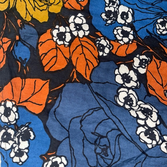 Cleobella Camille Long Sleeve Maxi Dress Art Deco Print Cinch WaistWomen's Small - Picture 3 of 12